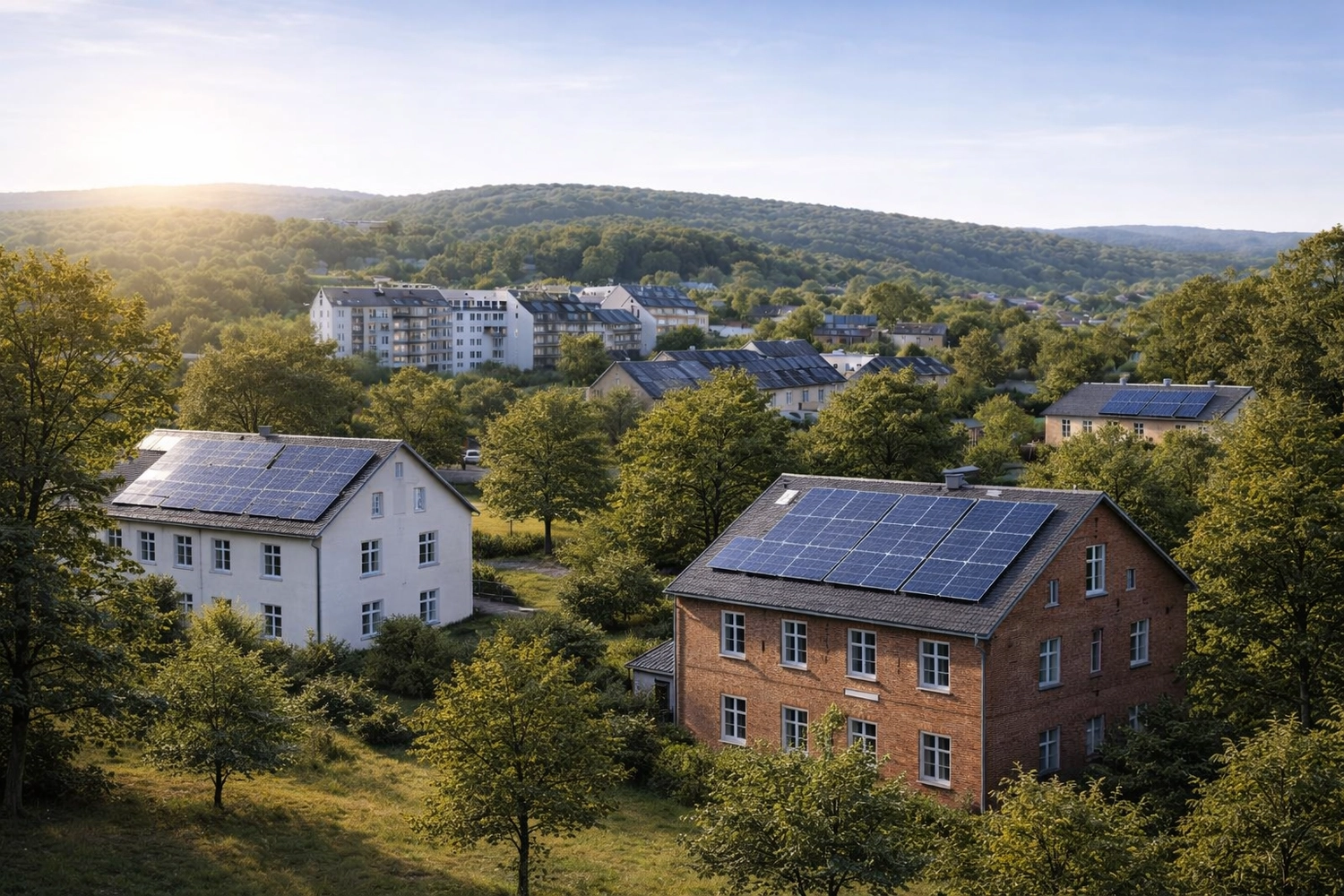 SmaWo GmbH - Solarplatten auf Dächern